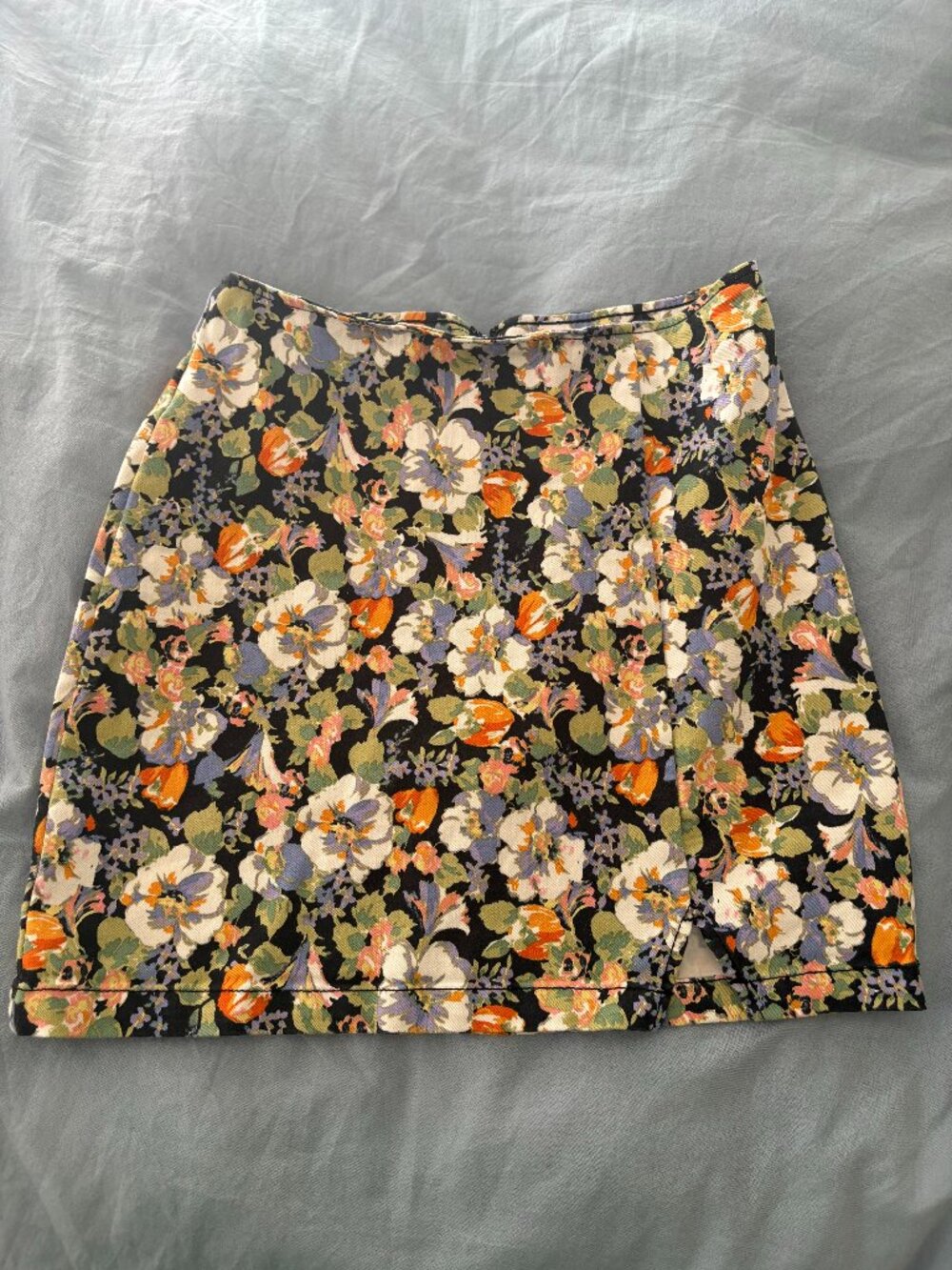 Wild Fable floral zip up skirt | Size 4